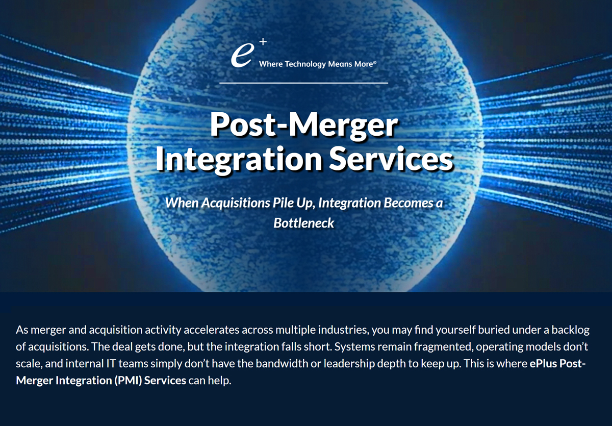 Post-Merger Integration Services