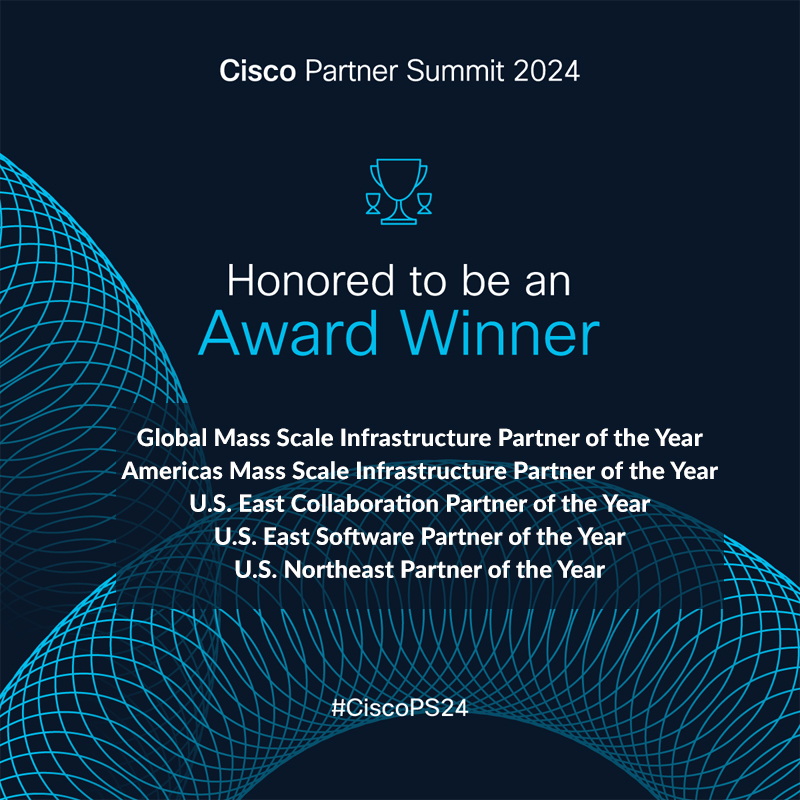 ePlus Recognized with Five Partner Awards at the 2024 Cisco Partner Summit