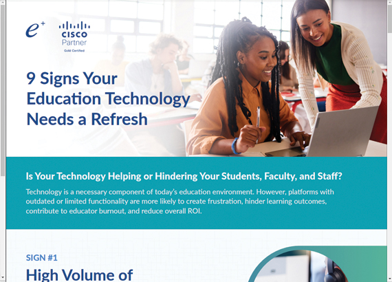 9 Signs Your Education Technology Needs a Refresh