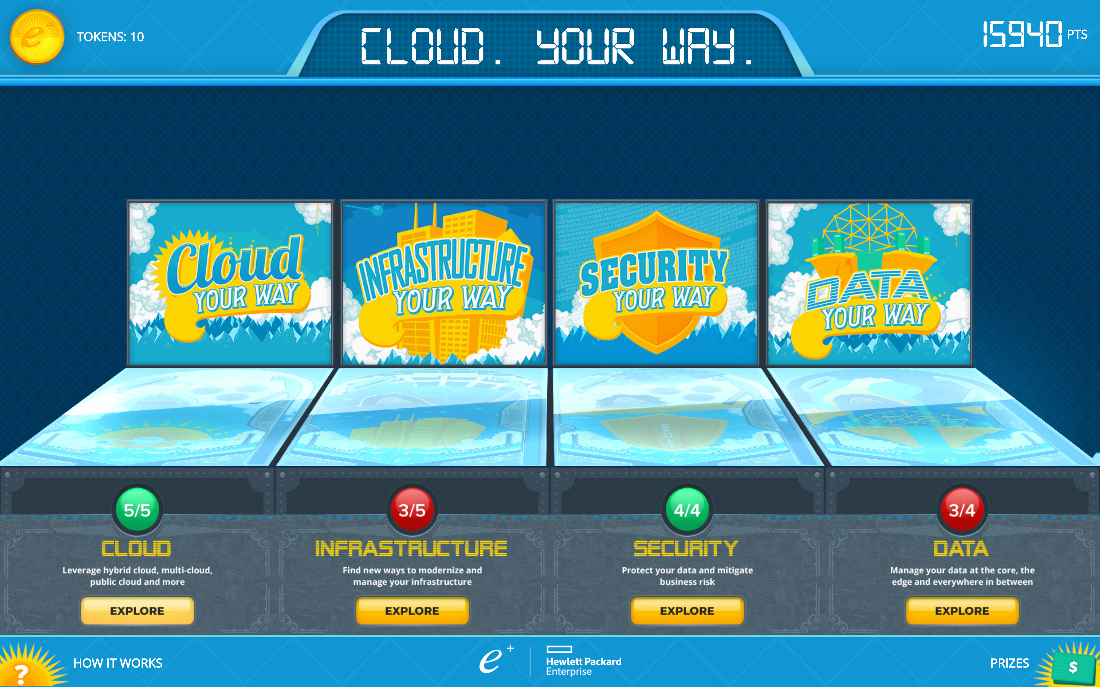 "Cloud. Your Way." Virtual Pinball Arcade